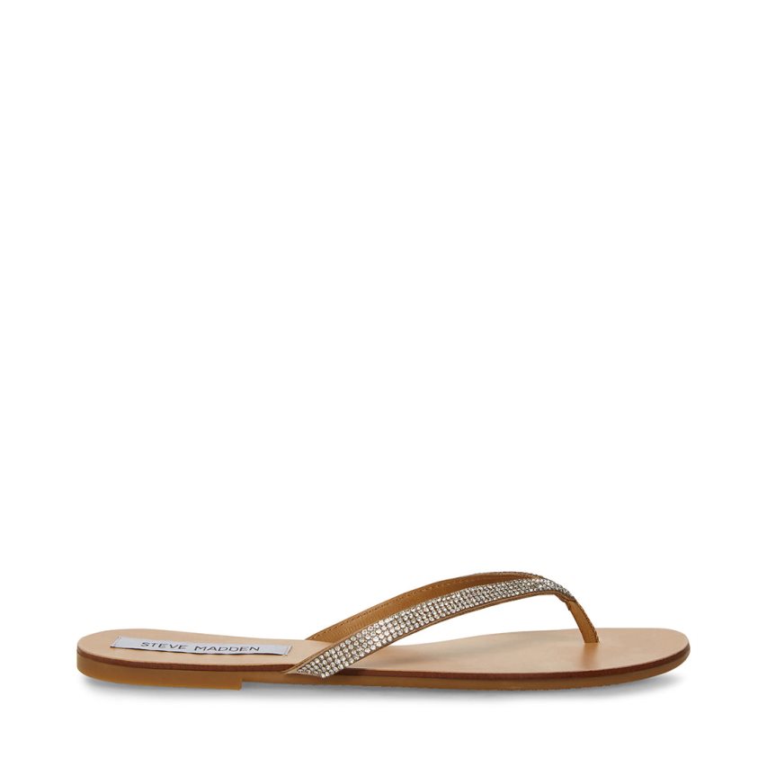 Chanclas Steve Madden Image-r Mujer Plateadas | ES IQS086